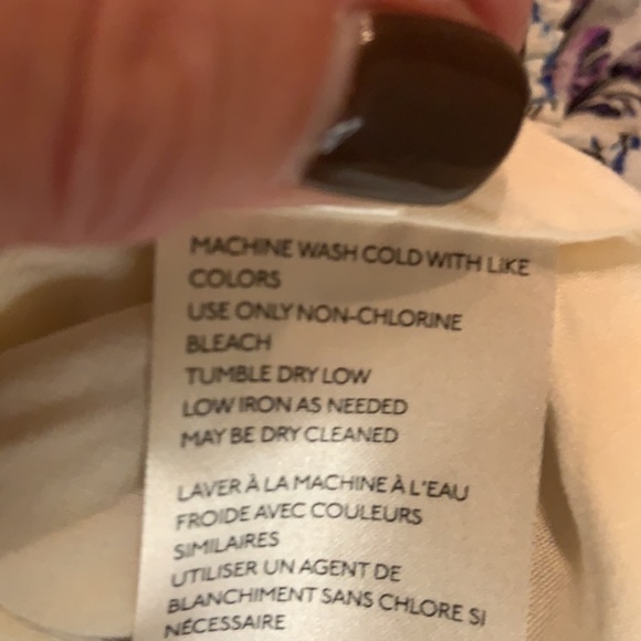 161. Free People Rose Valley Top in Ivory Combo - Picture 14 of 16